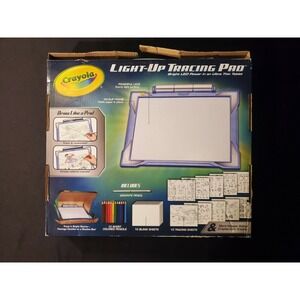 Crayola 04-0907 Light-up Tracing Pad Bright LED-Ultra Thin- Great Kids Gift-Blue